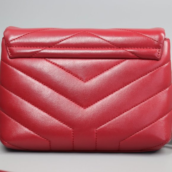 SAINT LAURENT YSL Toy Loulou Rouge - Picture 2 of 16